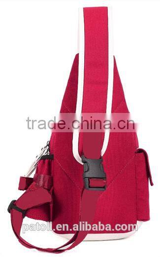 New design convenient canvas sling bag