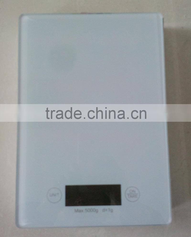 food measuring scale touch screen