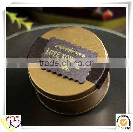 alibaba china decorate 3 size gold tin box wedding favor boxes/decorative boxes for sweets