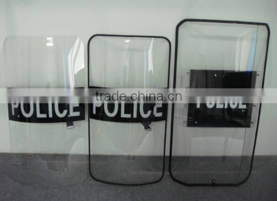 Professional manufacturer price 3mm polycarbonate riot shield