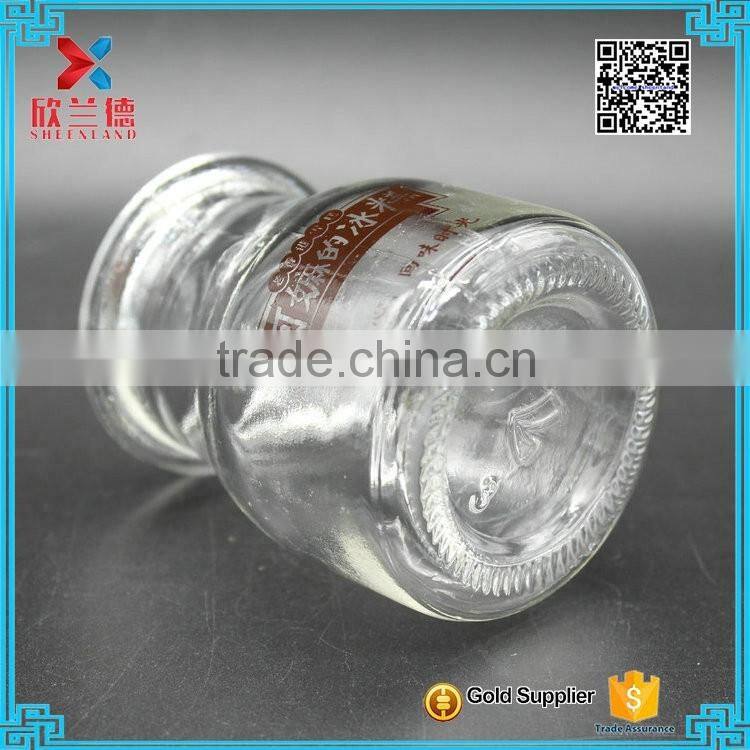 wholesale 100ml promotional ice cream storage jar/milk jar