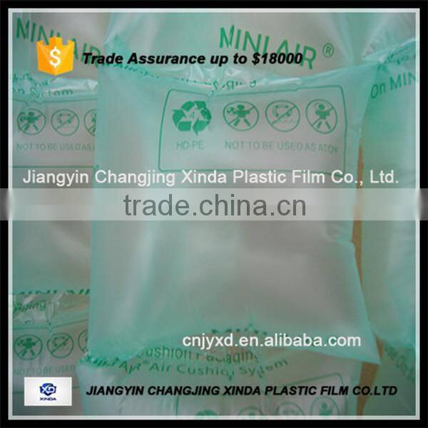 New material and recycled material air cushion plastic packaging film
