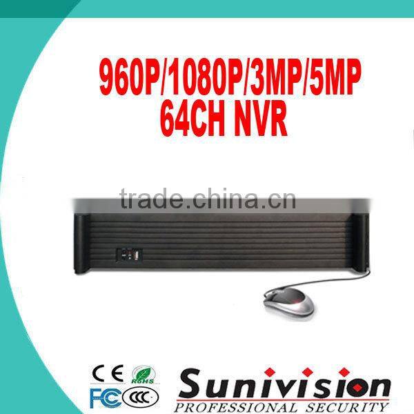 New Offer !!!!! HD NVR 64CH*960P/ 36CH*1080P/ 25CH*3MP/ 16CH*5MP ONVIF NVR P2P CMS VMEYECLOUD