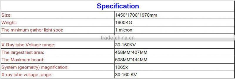 Best sale 1year warranty x-ray machine prices bangladesh DAGE in promotion