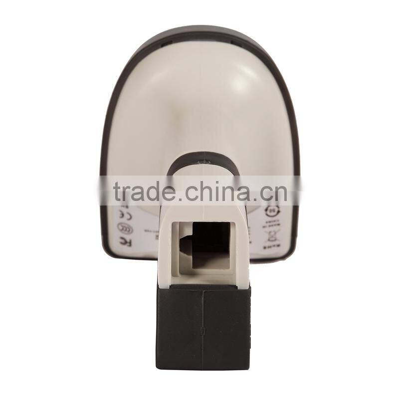 Black/White/Grey 1d laser handheld barcode scanner
