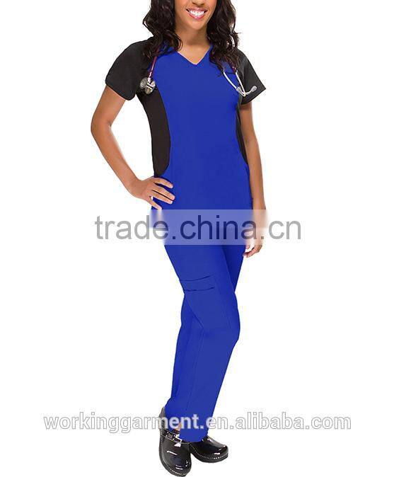 Fashion Basics Women's Flex Set Nurse Hospital Uniform/Medical Scrubs