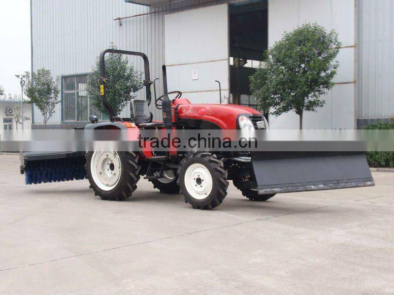 snow plow, tractor snow plow, rubber edge snow plow