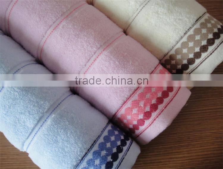 promotional gift used plain dyed roller 100% terry beach towel set SD-874