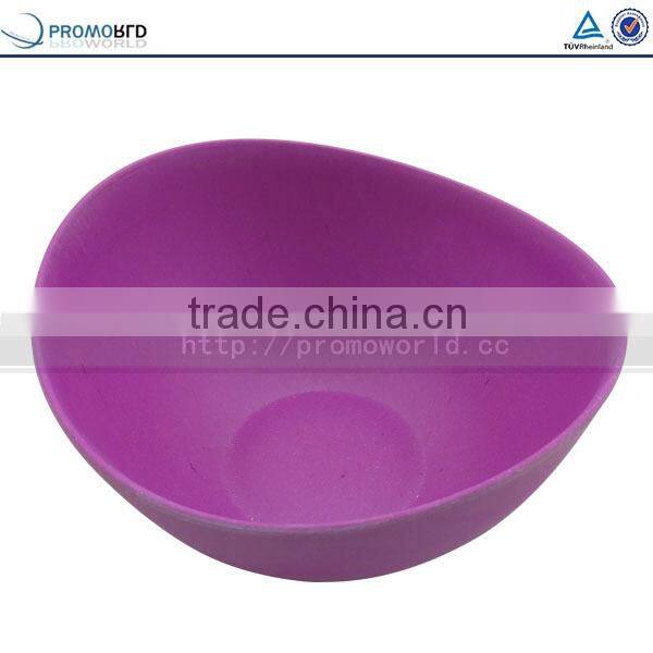 China Wholesale Eco friendly Colorful Dinnerware Personalized Bamboo Salad Bowl