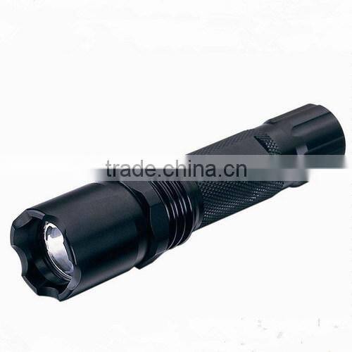 High quality aluminum material led flashlight torch