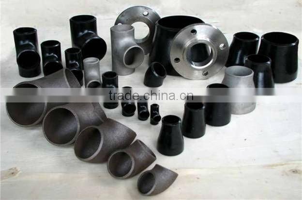 ANSI B16.9 LR 90 degree carbon steel elbow, tee, reducer