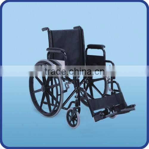 Economical manual Steel stander wheelchair