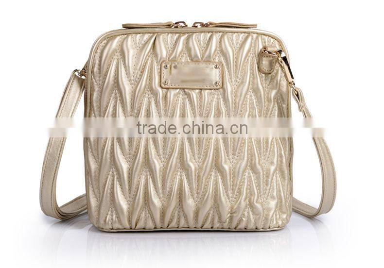 2015 fashion bag lady bag promotional leather messenger bag for women