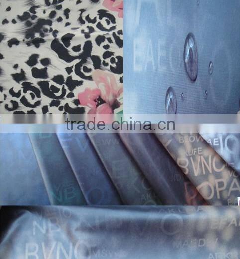 Factory direct sales 50D 100% Polyester Imitated Memory Fabric For Outwear, Fashion Jacket, Coat, Trenchcoat,Casural Wear for