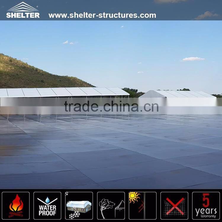 10x20 Wind Resistant Arch Tent for Car Parking