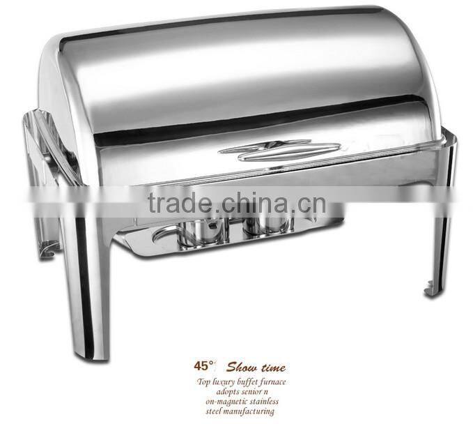 Deluxe Roll Top Chafer Catering Equipment Chafing Dishes,Chefer