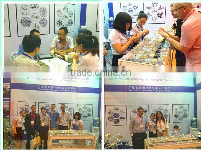 yellow zinc plated torx nylok screws