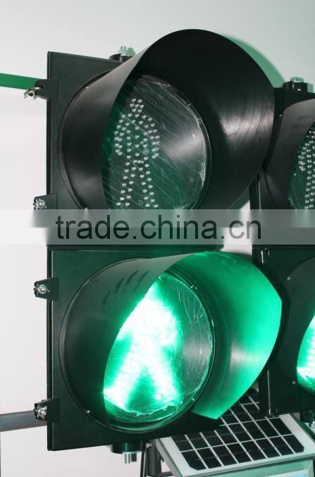 200/300mm static pedestrian traffic signal with stable performance and good display/PC housing or aluminum