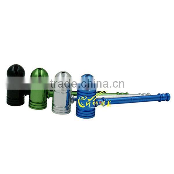 GT02097 High quality al hammer metal smoking pipe