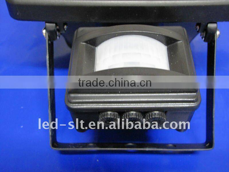 parking lot light with motion sensor head,12W 198-242V AC