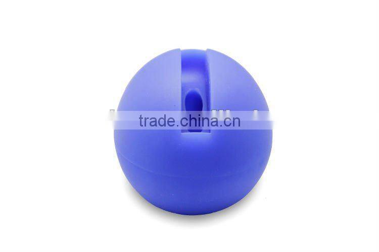 egg shape silicone horn stand speaker for iphone 4/4s