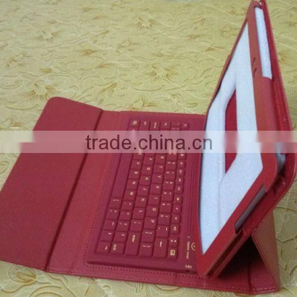 Fashion Red External Wireless Tablet PC Keyboard for Android Mobile Phone