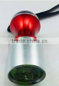 GS-8016S Aluminum stamp shaped 6 led pocket torches pass CE and ROHS