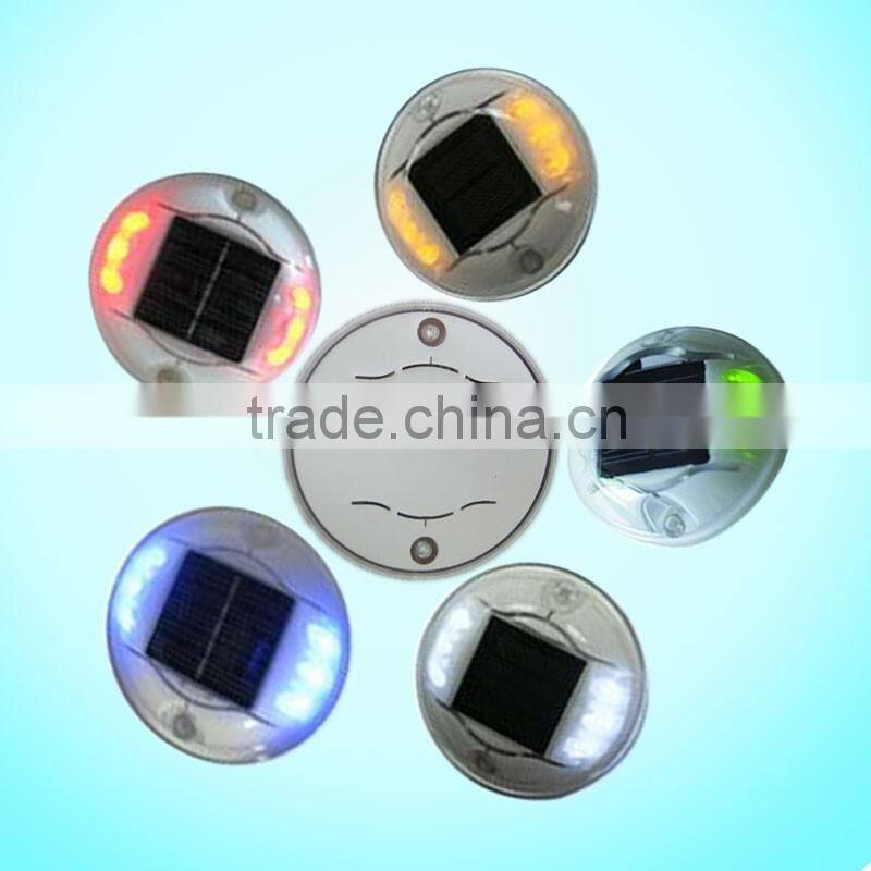 Solar led Unti- High Temperture waterproof IP68 led Solar led Road Stud dock marker light.