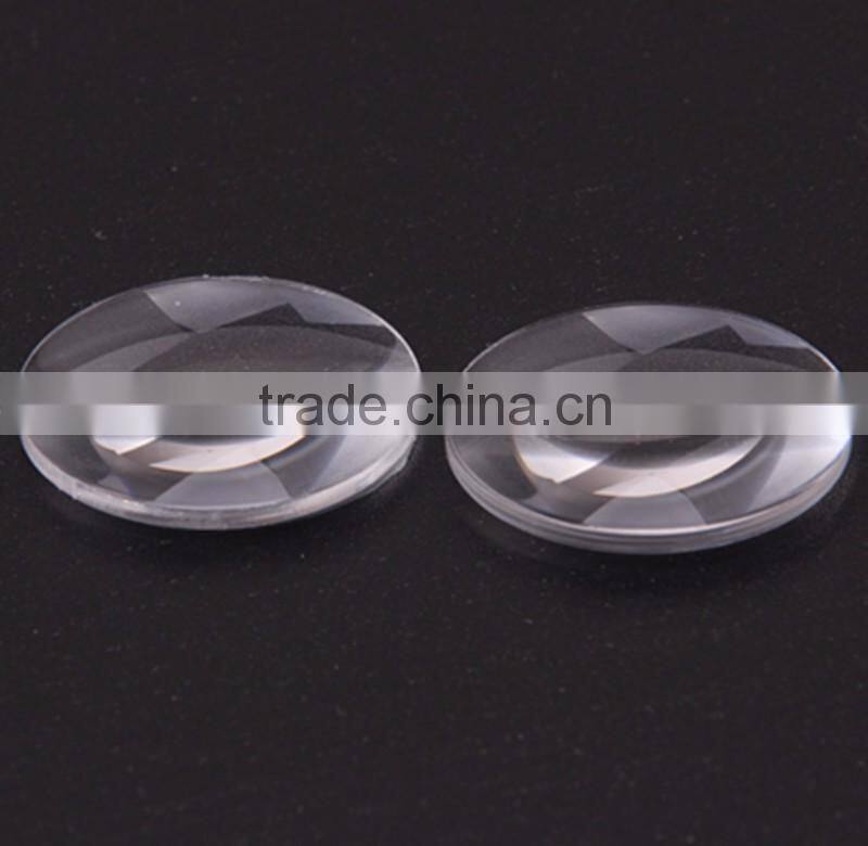 34mm arcylic double convex lens with good quality ,factory price