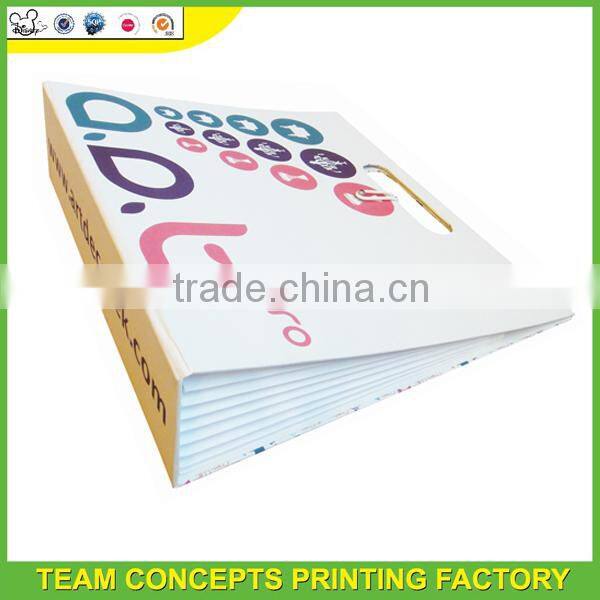 Expanding folder printing