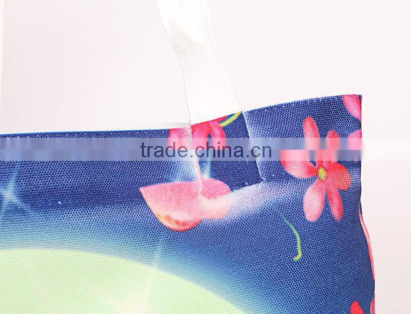2015 sublimation blank reusable shopping bag