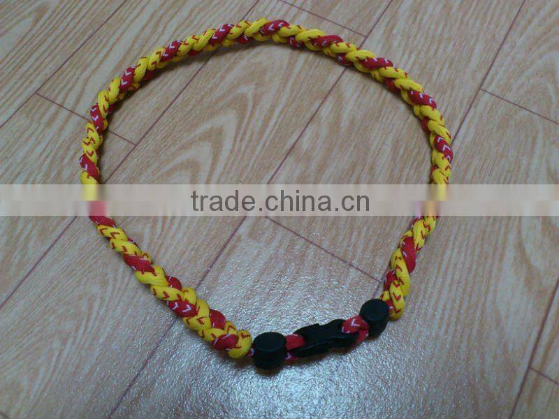 Stitch Necklace Fashion Tornado Ion Titanium Necklace
