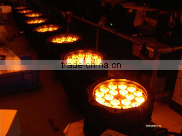 9x10w Wedding supplies battery power wireless dmx led par wireless dmx uplights