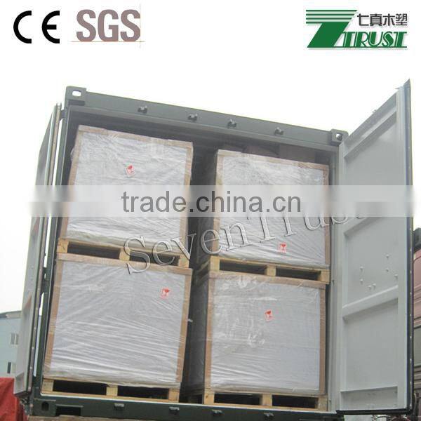 Co-extrused WPC composite decking