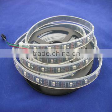 low voltage DC5V waterproof IP67 5050 smd 5m/roll rgb led strip ws2801