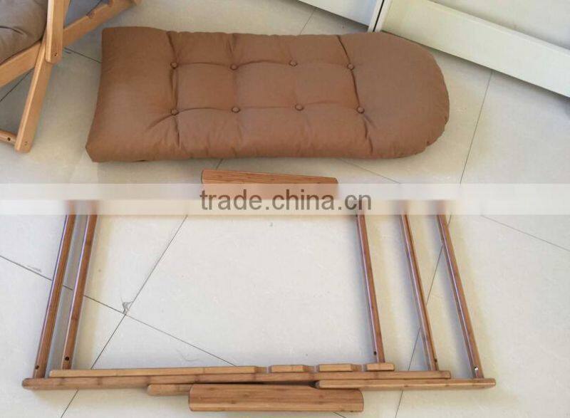 Newest design tatami bamboo chairs, can be adjustable height