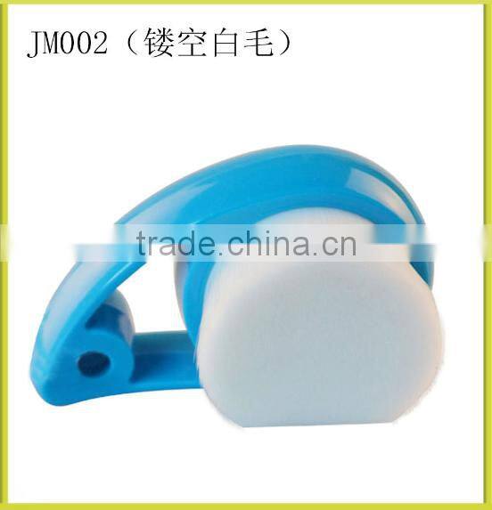 New type Hollowing bamboo charcoal fiber skincare cleaning brush