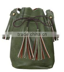 The new 2015 female bag shoulder inclined across packets Smoke with bucket bag ladies handbags