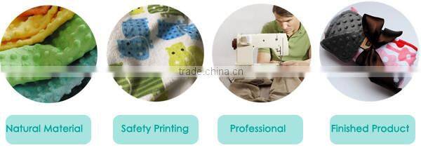 On Sale Hot Selling Ultra Soft Security Moss Green Minky Baby Boppy Pillow