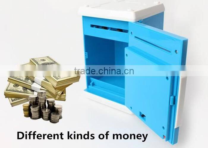 2016 new products wholesale piggy bank in atm machine bank new invebtion atm bank toy for children