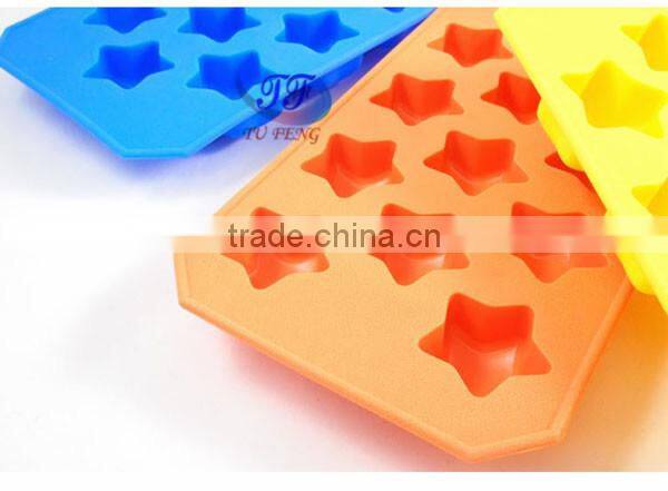Dongguan wholesale star shape freezing custom ice cube tray