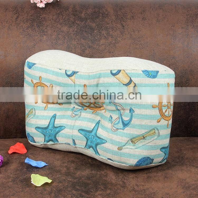 2015 new cartoon drift bottle starfish waist cushion cover home furnishing pillow Car pillow