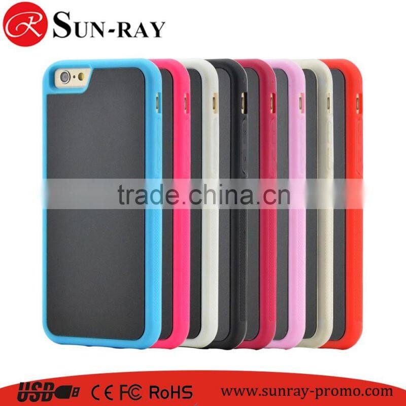 2016 Hot selling silicone products tpu and pc anti gravity phone case magic adsorption case for Iphone 5/5s 6/6s 6/6s plus