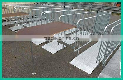 RP crowd control barricade Fashionable aluminum crowd control barricade fence for concert
