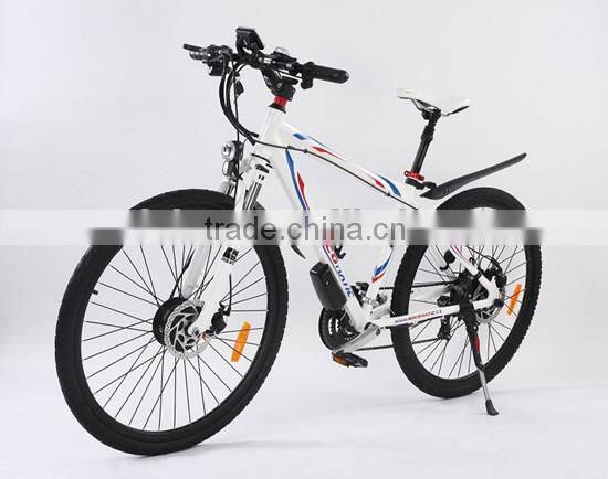28 inch sport strong fast mountain electric bicycle e-bike made in China (Model MTB600X)