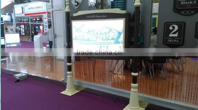 Outdoor Floor Map guide sign for Shopping Mall