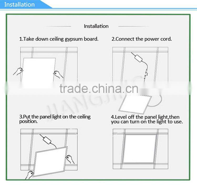 Top Quality 3000K-6500K 0-10v Dimmable 2ft x 2ft led panel light 600x600 Ceiling Panel Light for Hotel