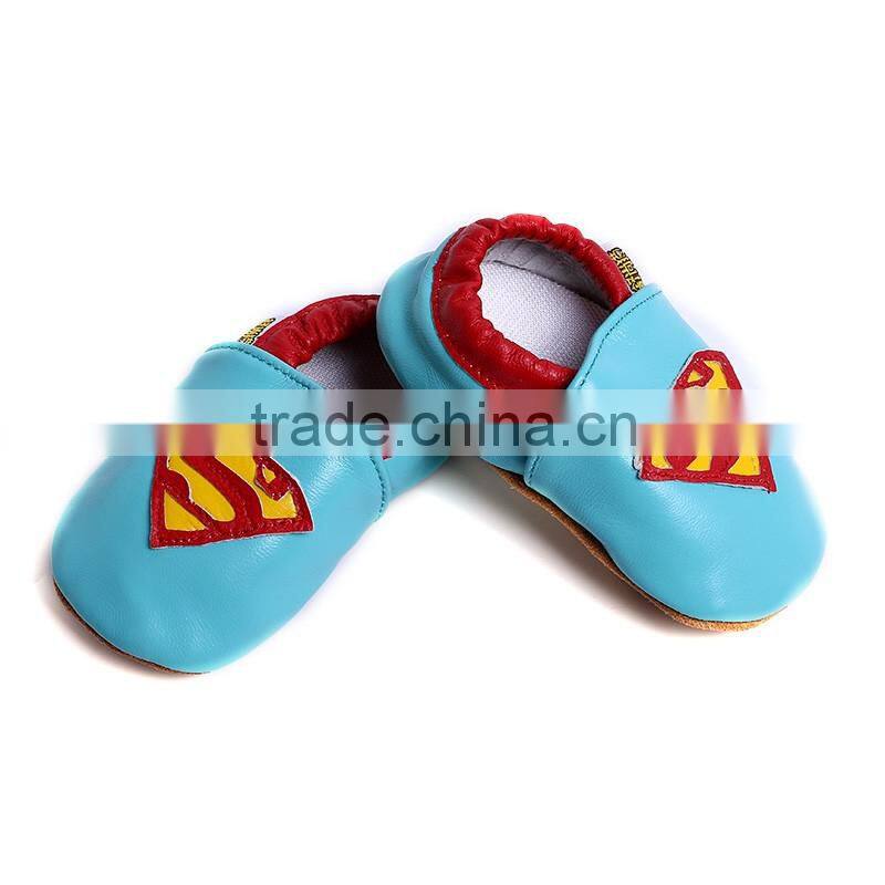 2016 New Fashion Leather Baby Girl Panda Shoes Cheap Cute Baby Crib Shoes
