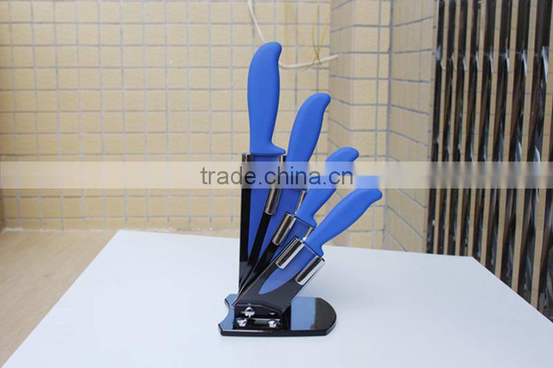 4" Blue Zirconium Blade Ceramic Paring knife