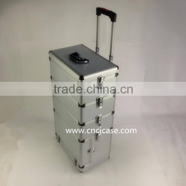 Multilayer aluminum trolley case